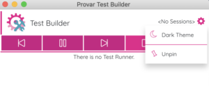 Customizing Test Builder Experience with the Addition of Light and Dark Themes