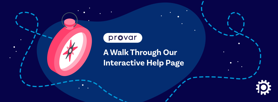 A Walk Through Our Interactive Help Page