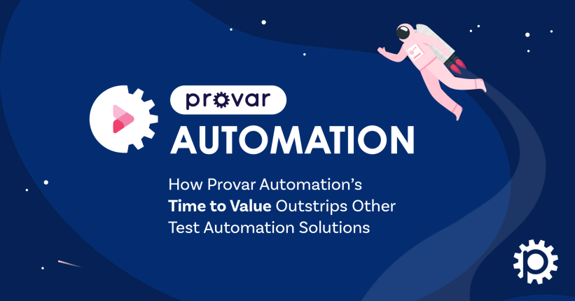 How Provar Automation’s Time to Value Outstrips Other Test Automation Solutions